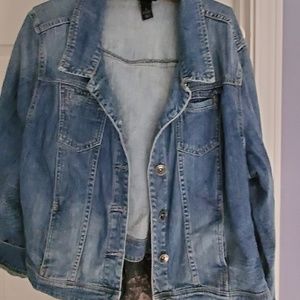 Lane Bryant jean jacket